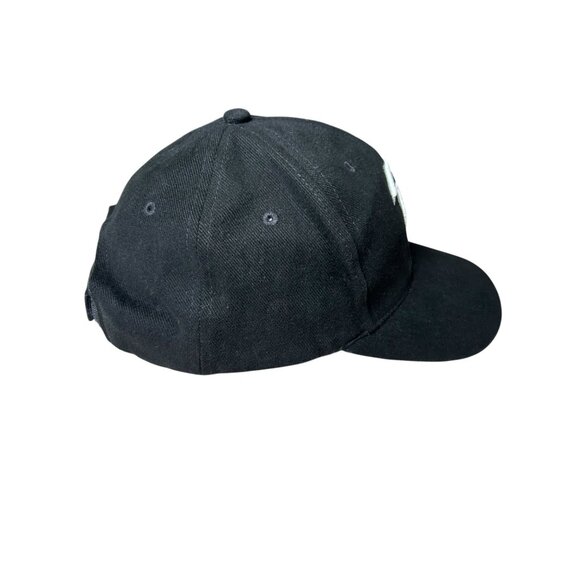 VTG Atlanta Falcons NFL Reebok Black Baseball Cap Hat Adjustable Sz One Size - Picture 5 of 10